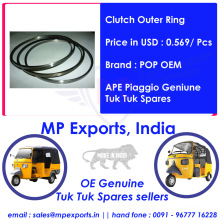 Genuine Tuk Tuk Spares Clutch Outer Ring Ape